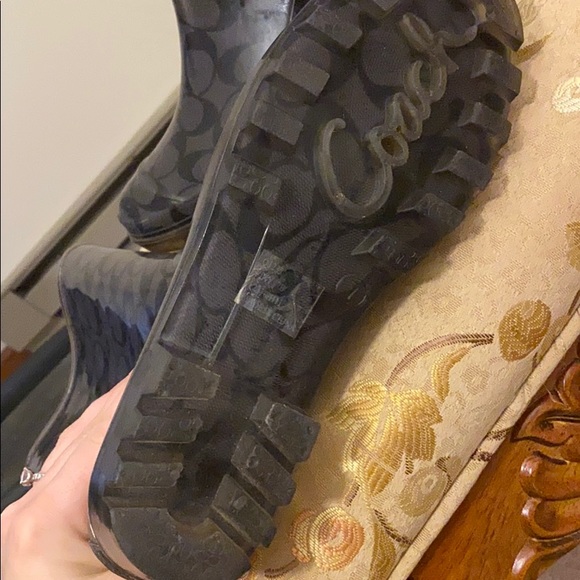 Coach rain boots - Picture 2 of 3